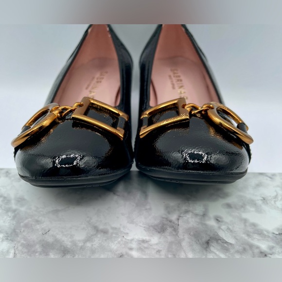 SABRINAS Lita Block-Heel Black Shoes Made in Spain.EU Size  37   US size 6 / 6.5 - Picture 8 of 14